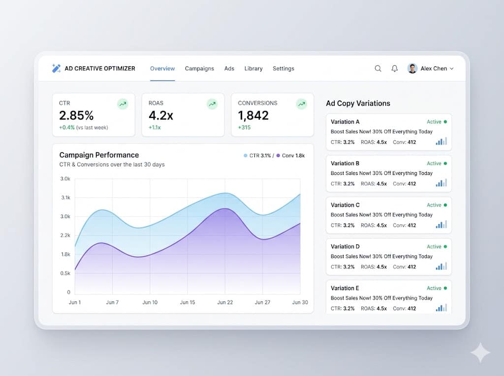 Ad Creative Generator & Optimizer